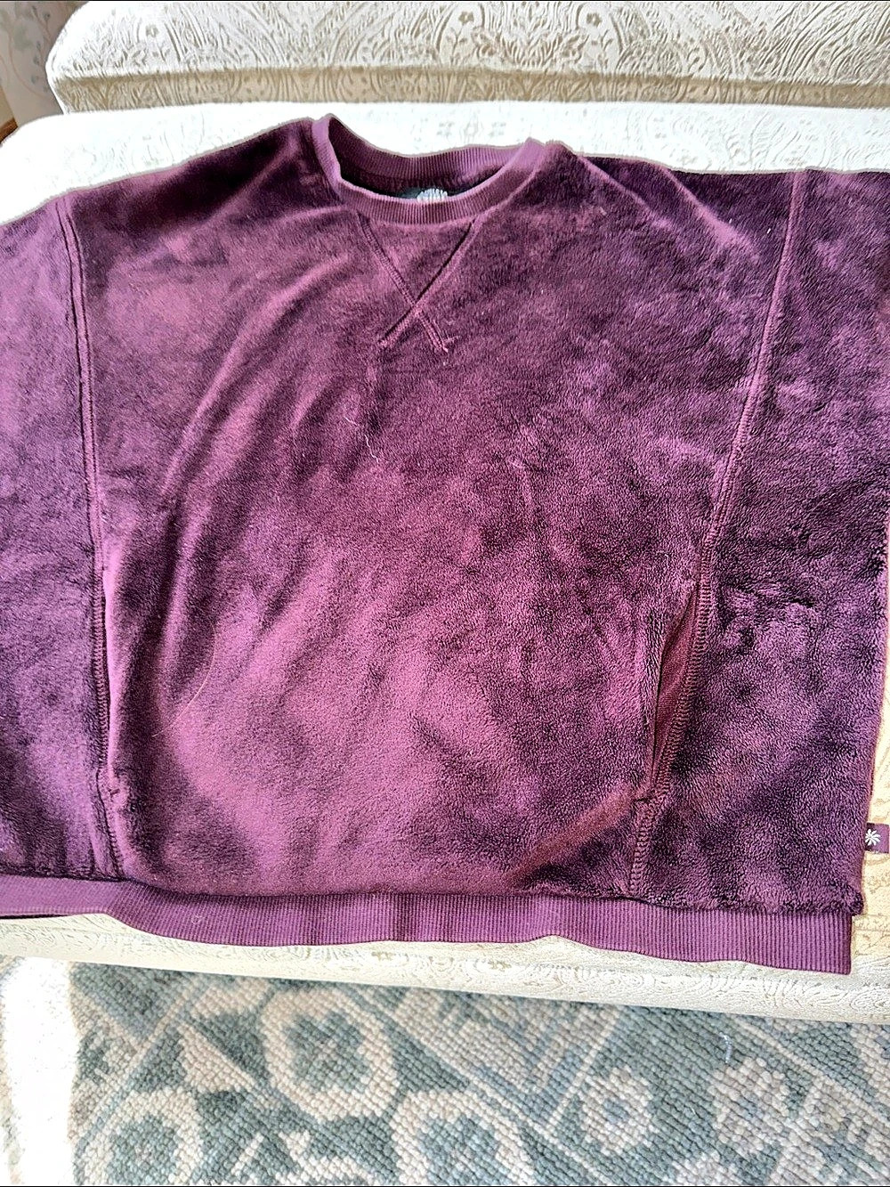 Athleta Girl Coaster Luxe Sweatshirt Purple